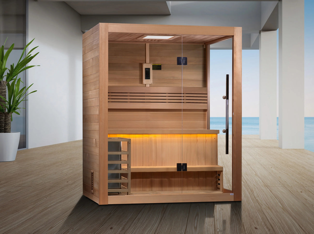 Heavenly Traditional Indoor Sauna - 2 Person