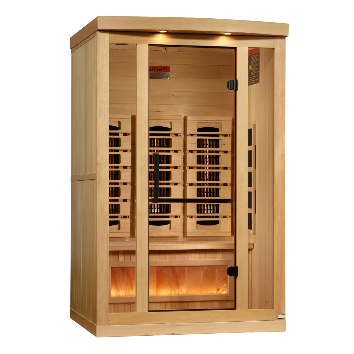 Side view of the Exterior of Respite Sauna