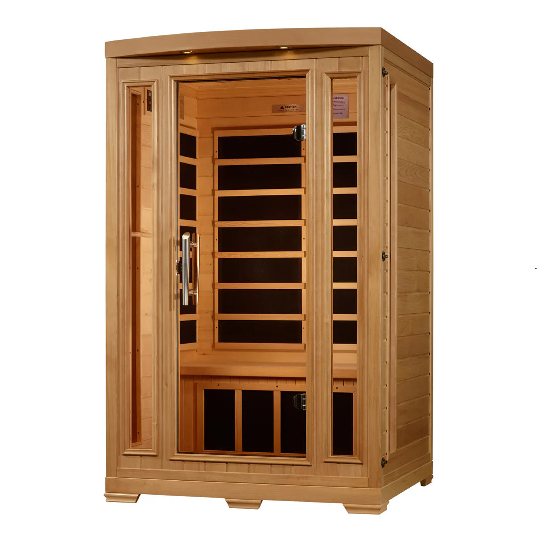 Front Side view of the Exterior of the Laurel Sauna
