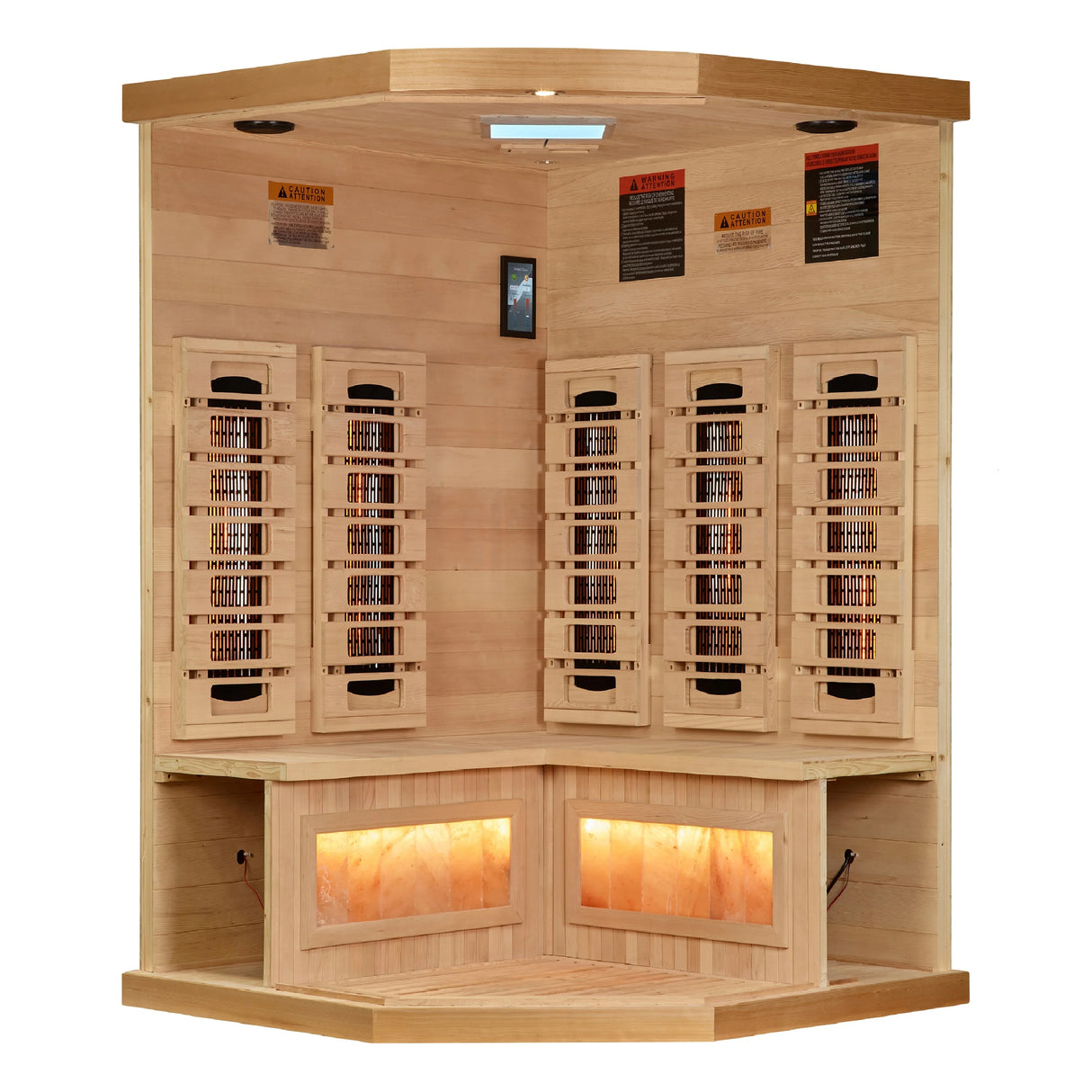 Serene Full Spectrum Infrared Indoor Sauna - 3 Person