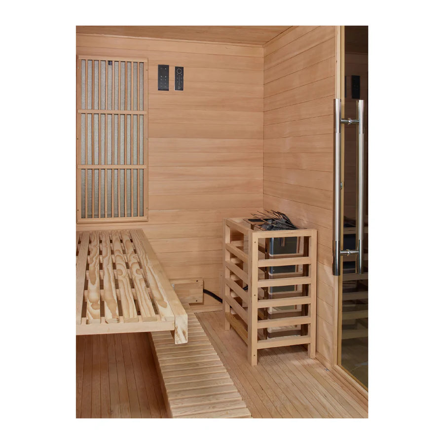 Serenity Hybrid Indoor Sauna - 3 Person