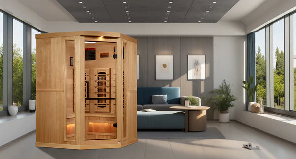 Serene Full Spectrum Infrared Indoor Sauna - 3 Person
