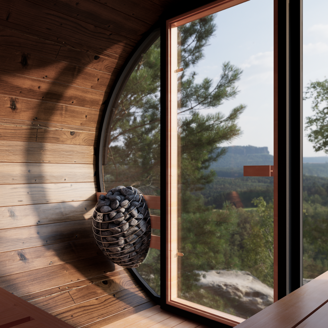 Inside view from the Grand Nordic Front Glass