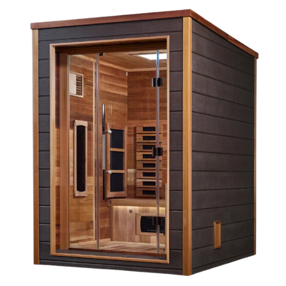Renew Hybrid Outdoor Sauna - 2 Person