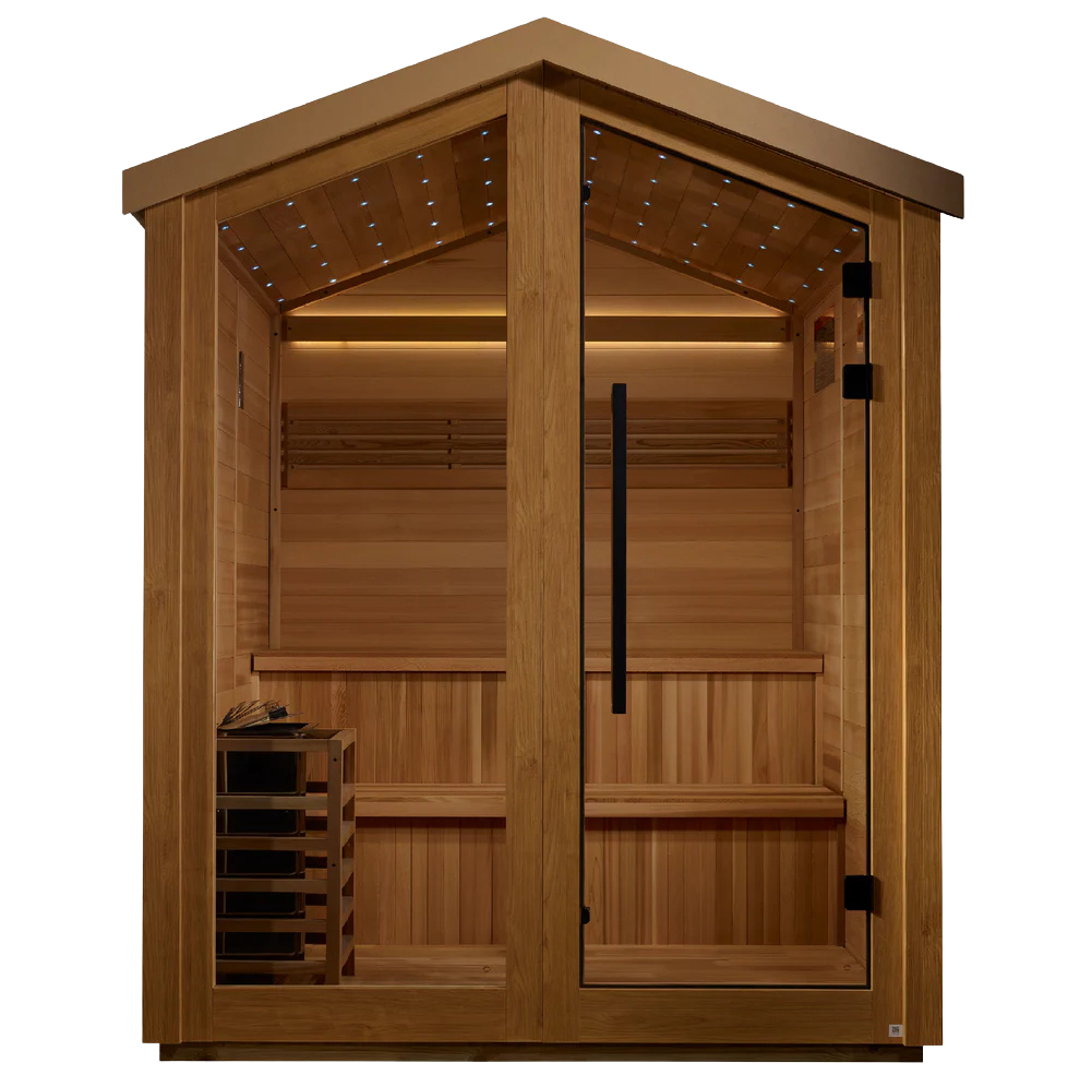Solara Traditional Outdoor Sauna - 6 Person