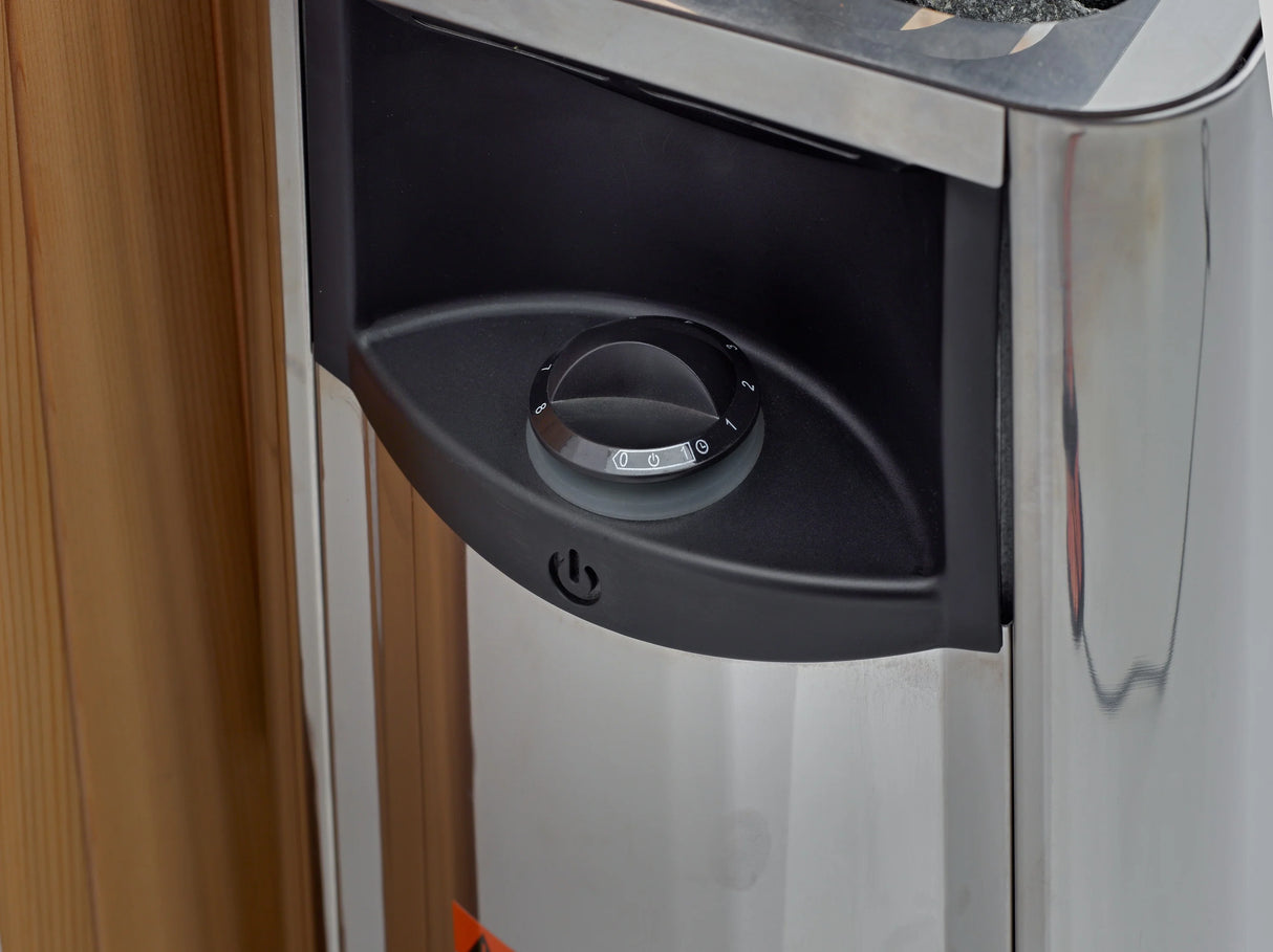 Details of the Ally 2-Person Traditional Indoor Sauna