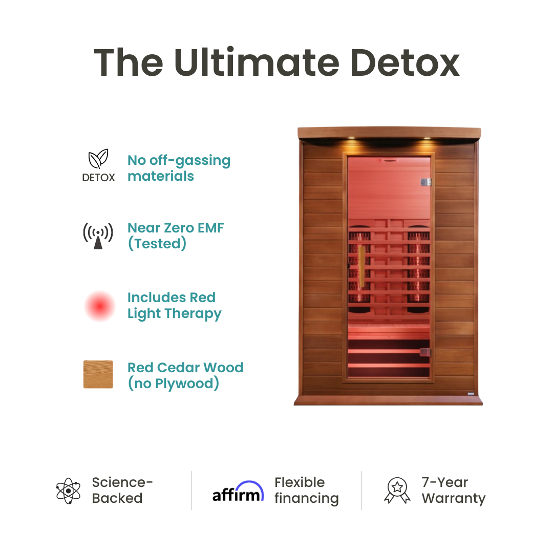 Ascend Full Spectrum Infrared Indoor Sauna - 2 Person