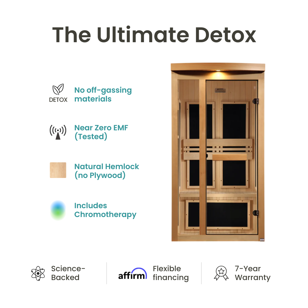 Glamour Far Infrared Indoor Sauna - 1 Person