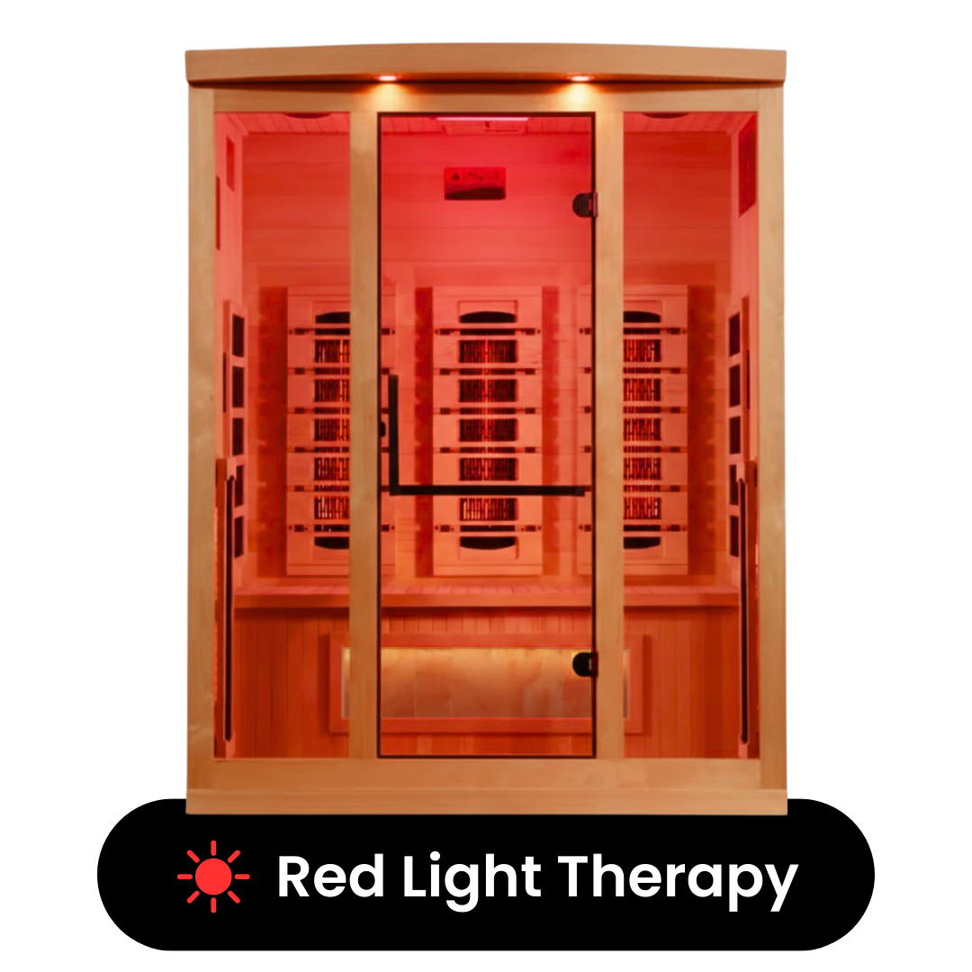 Element Full Spectrum Infrared Indoor Sauna - 3 Person
