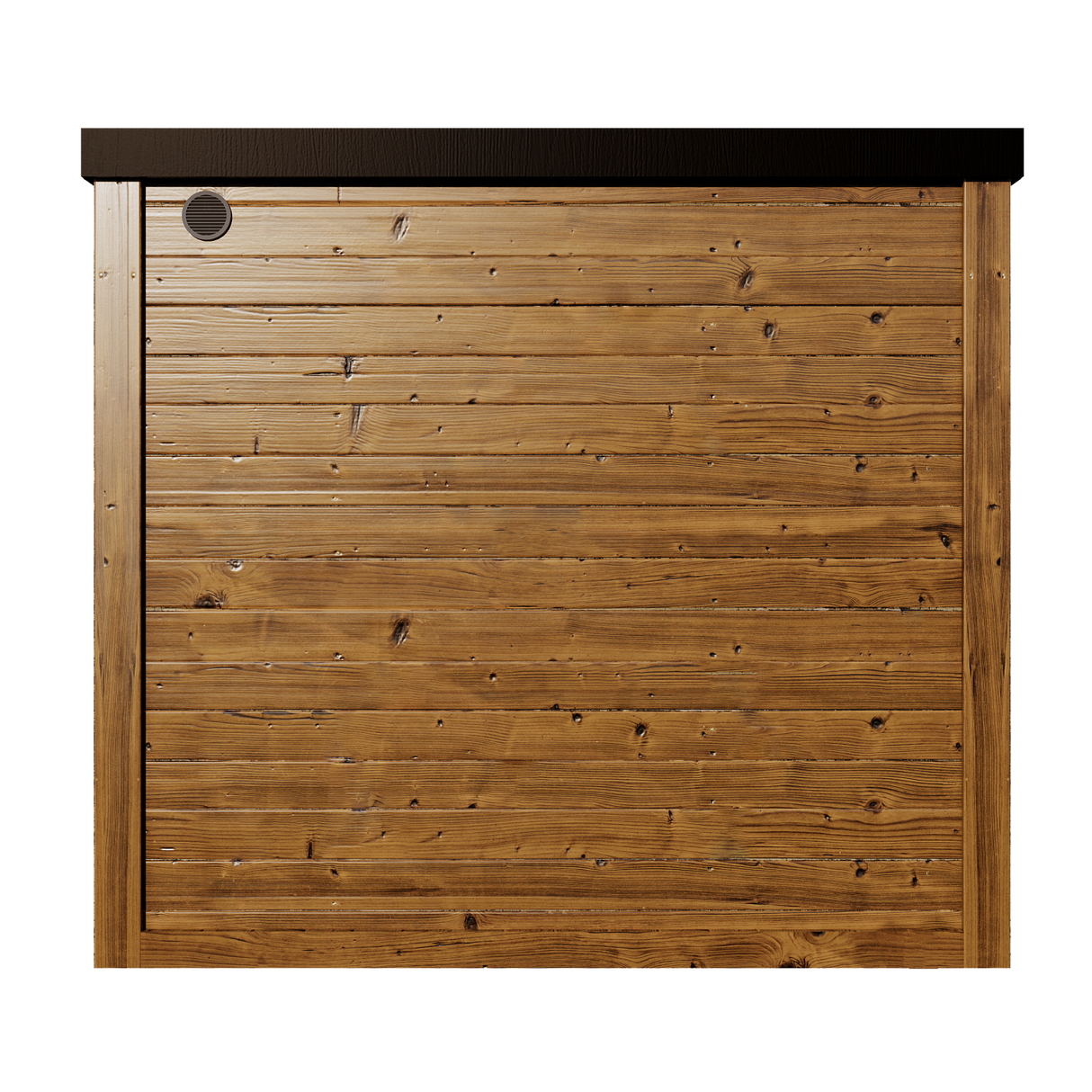 Grand Monarch Traditional Outdoor Sauna Back view