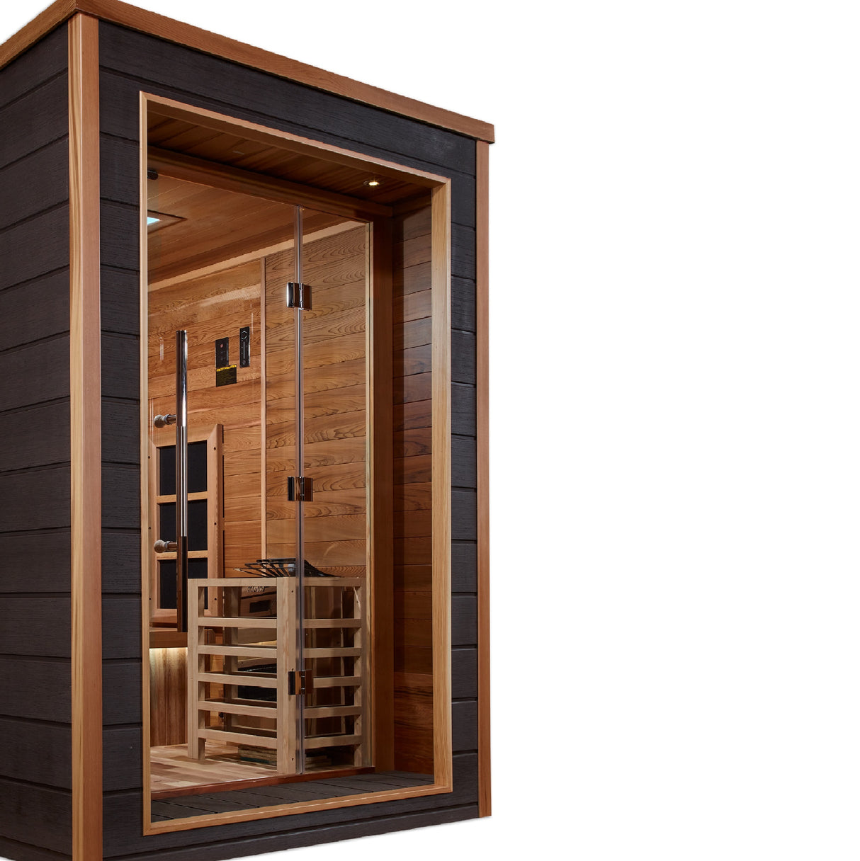 Grand Renew Hybrid Outdoor Sauna - 6 Person