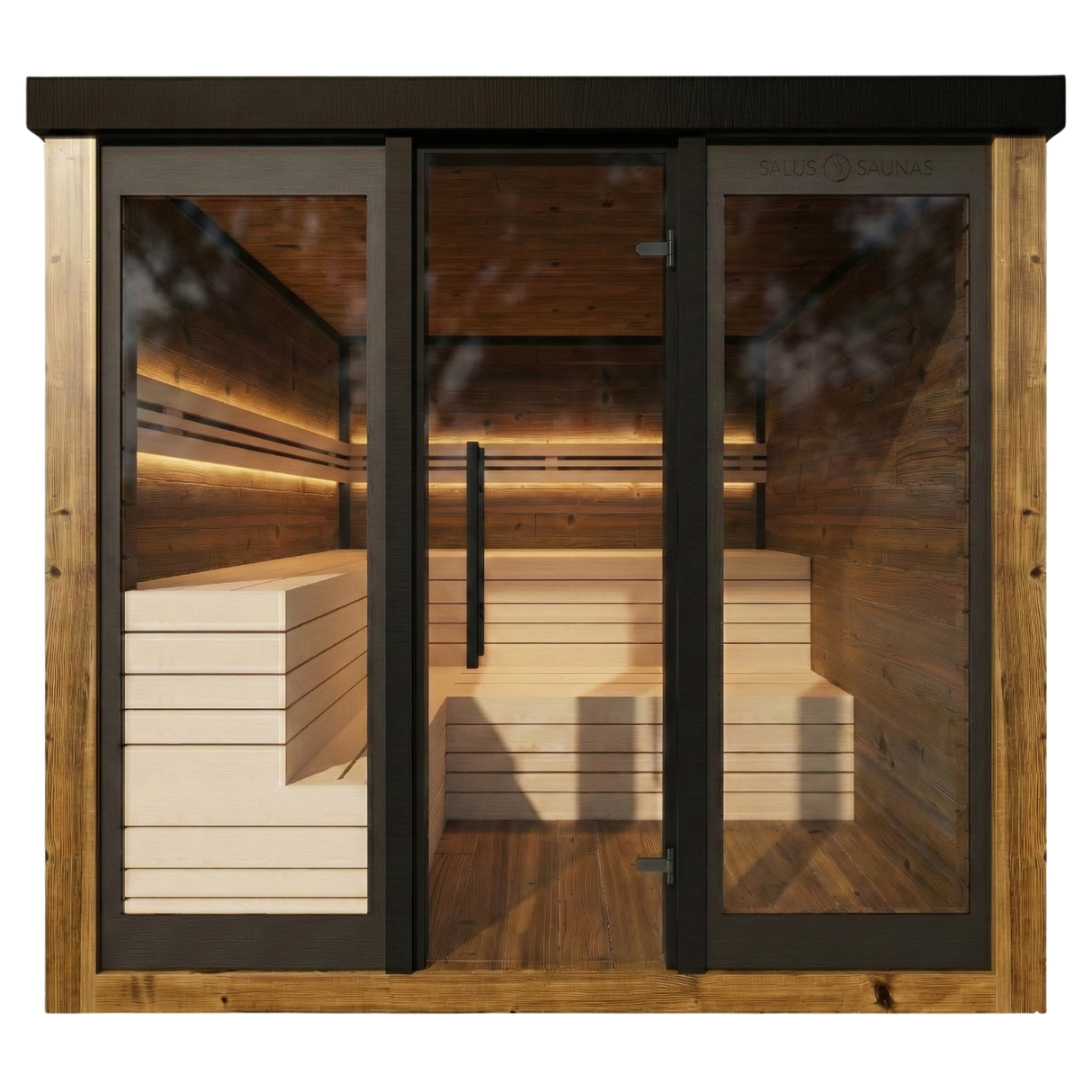 Grand Monarch II Traditional Outdoor Sauna - 6 Person