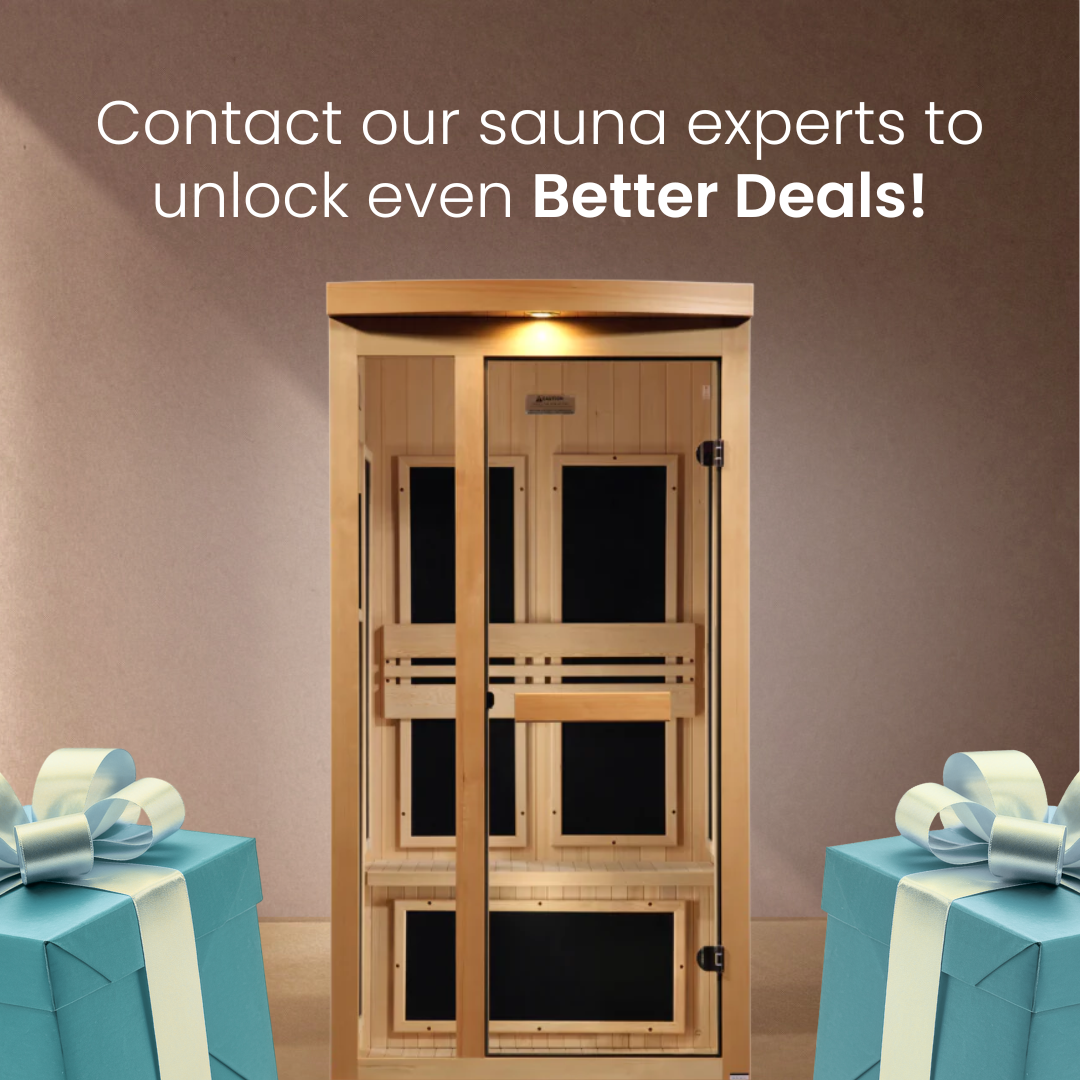 Glamour Far Infrared Indoor Sauna - 1 Person