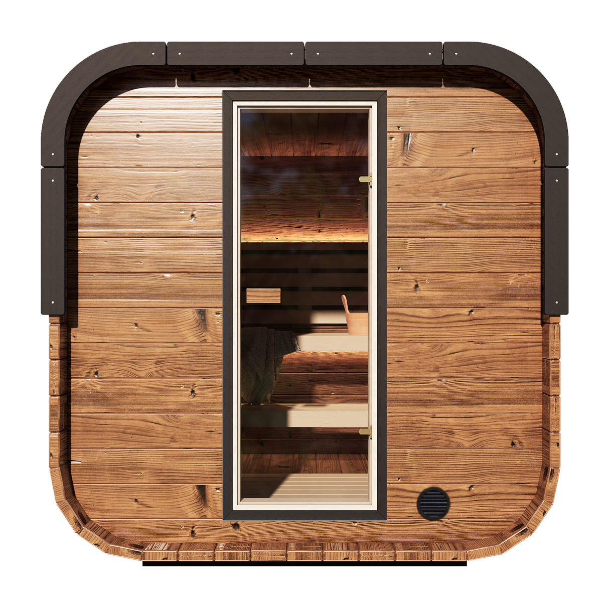 Governor King Traditional Outdoor Sauna - 4 Person