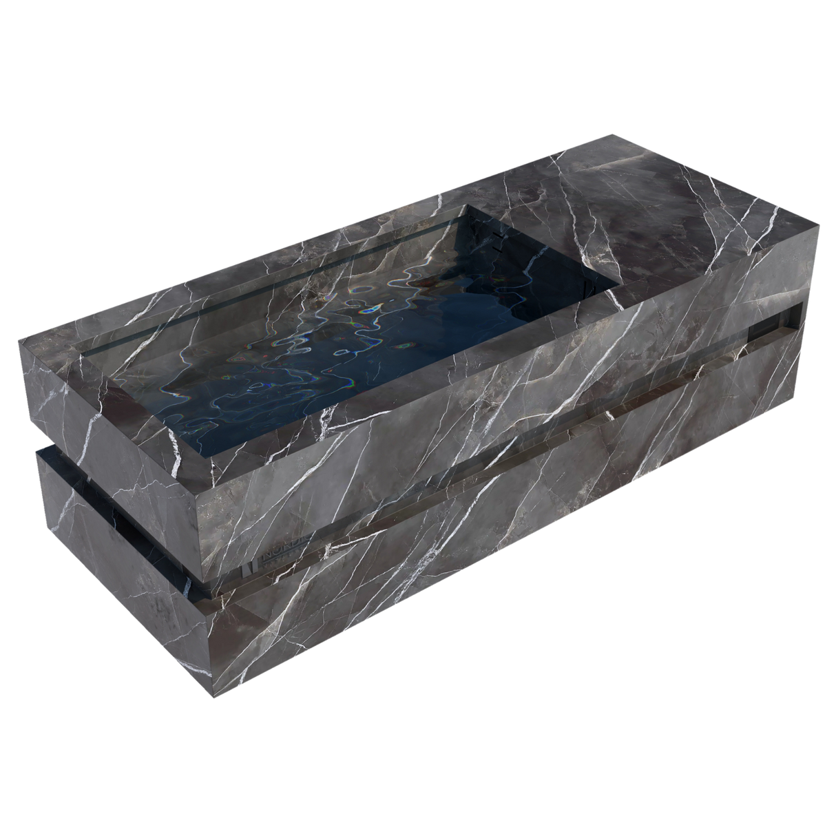Loki Calacatta Black Cold Plunge