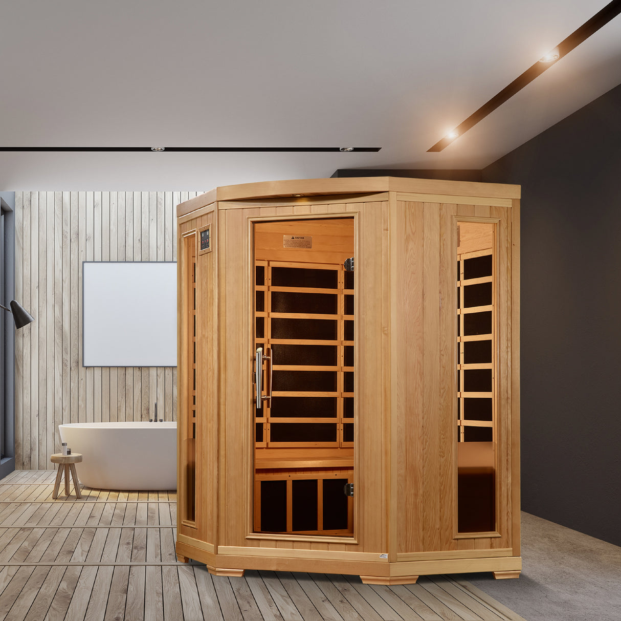 Pride Far Infrared Indoor Sauna - 3 Person