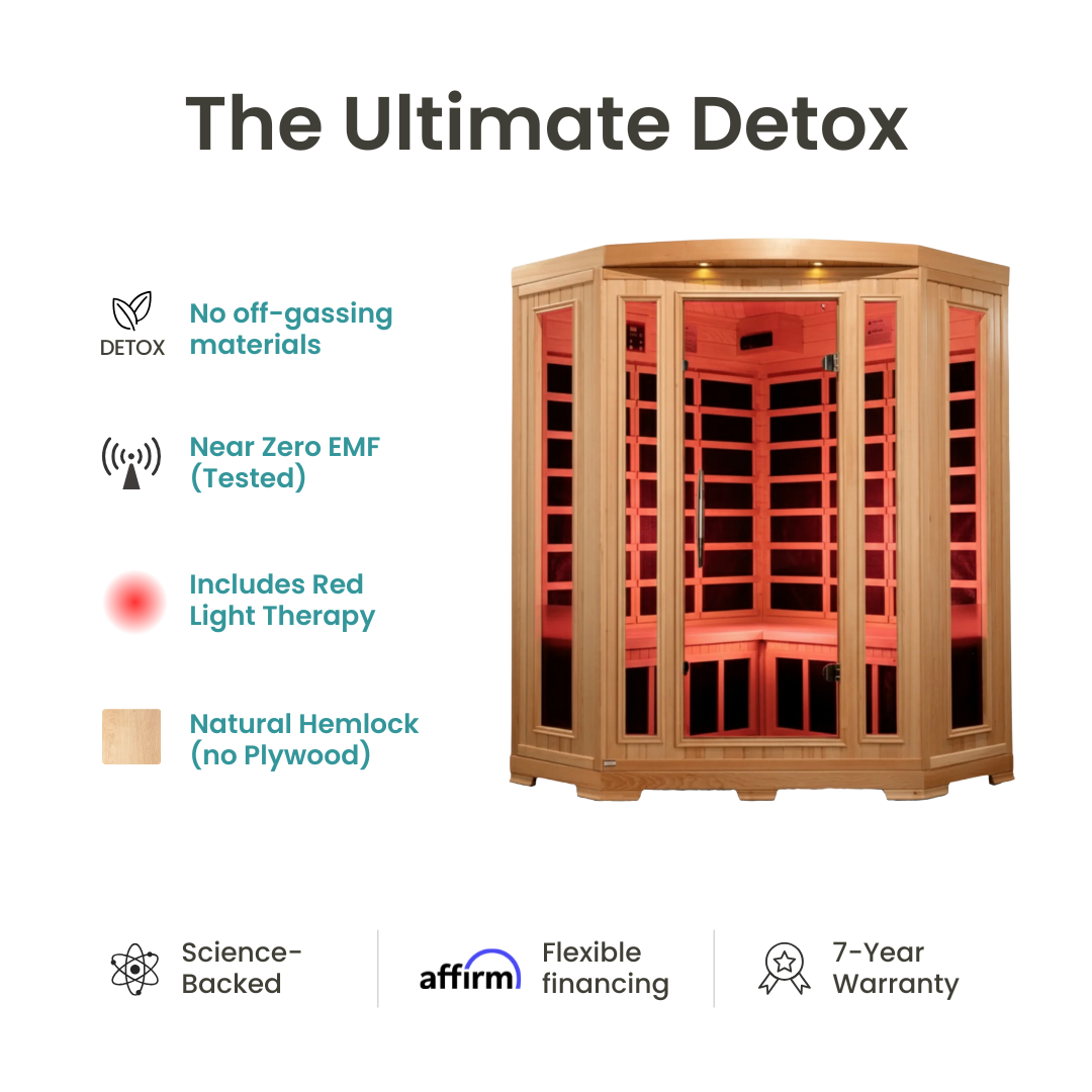 Pride Far Infrared Indoor Sauna - 3 Person