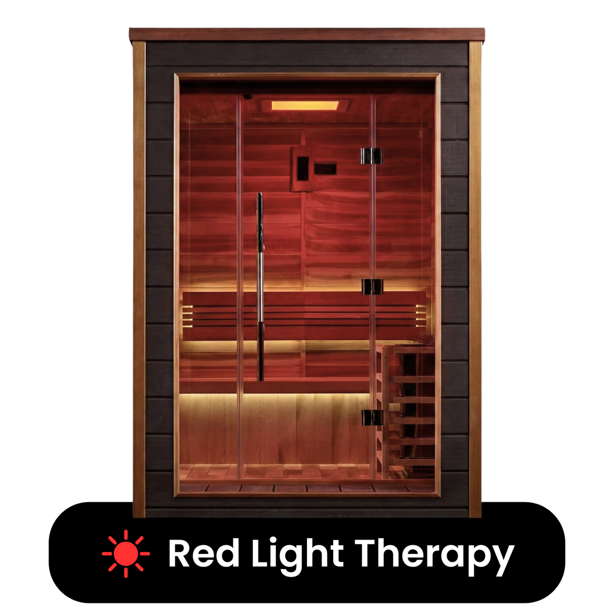 Renew II Traditional Indoor/Outdoor Sauna - 2 Person