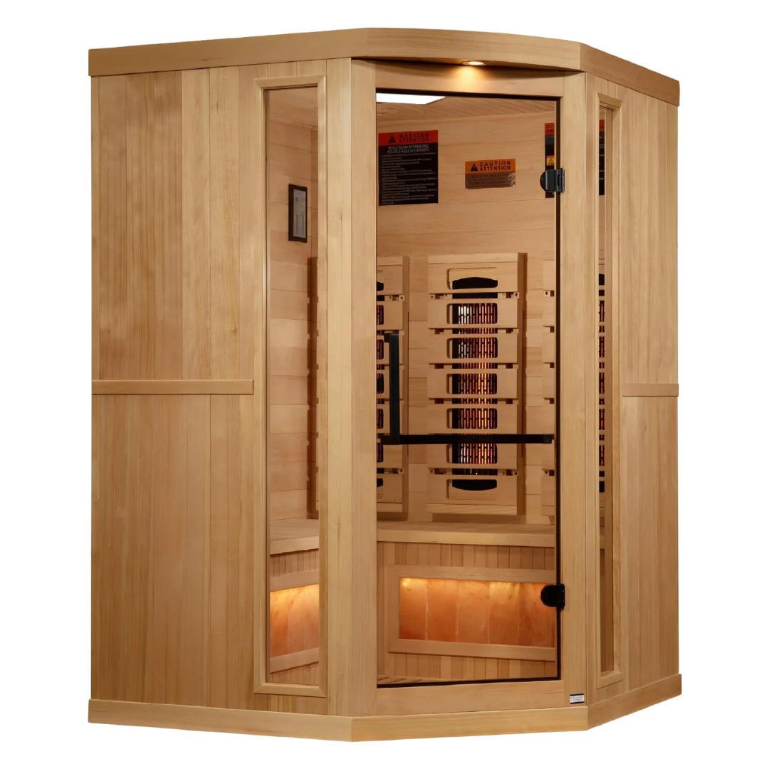 Serene Full Spectrum Infrared Indoor Sauna - 3 Person