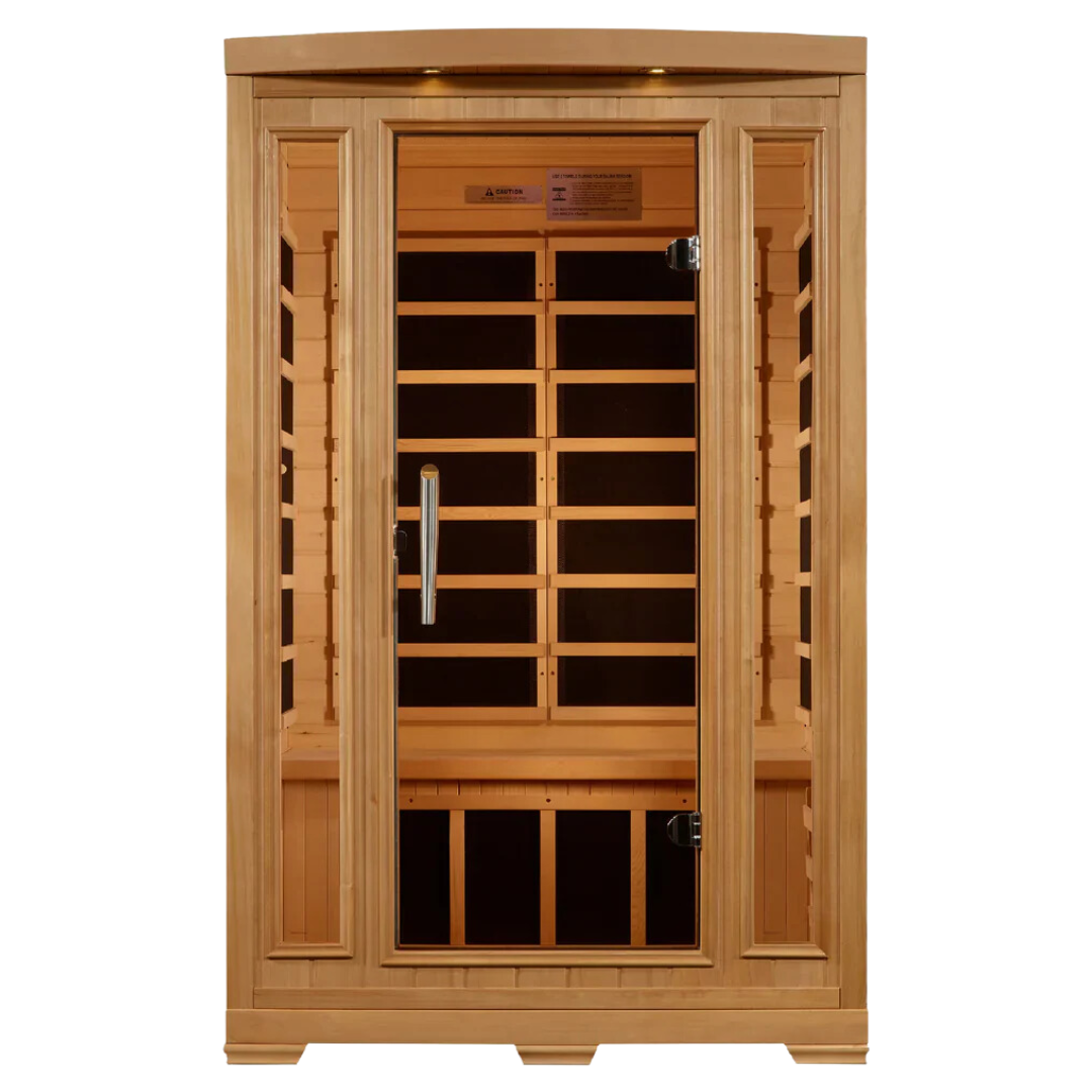 Front view of the Exterior of the Laurel Sauna