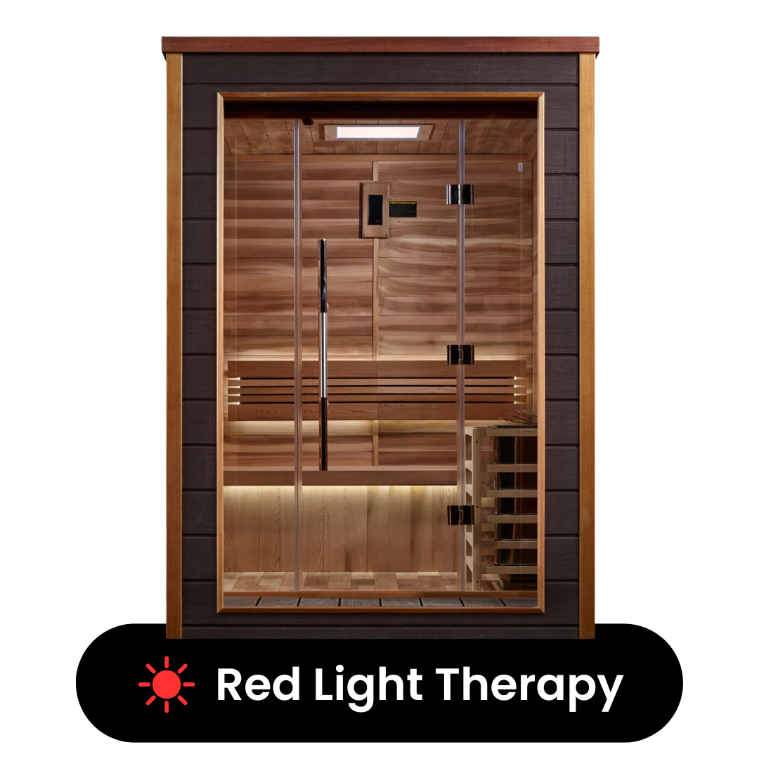 Renew II Traditional Indoor/Outdoor Sauna - 2 Person