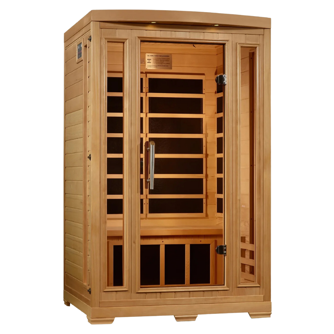 Front Side view of the Exterior of the Laurel Sauna