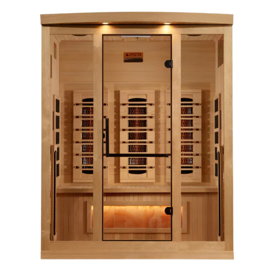 Element King Full Spectrum Infrared Indoor Sauna - 3 Person