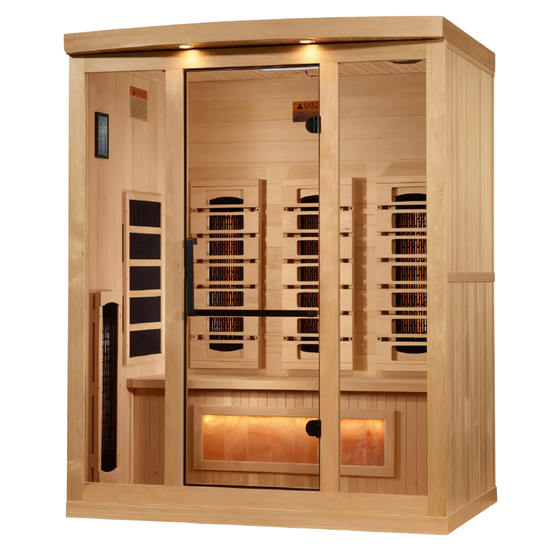 Element King Full Spectrum Infrared Indoor Sauna - 3 Person