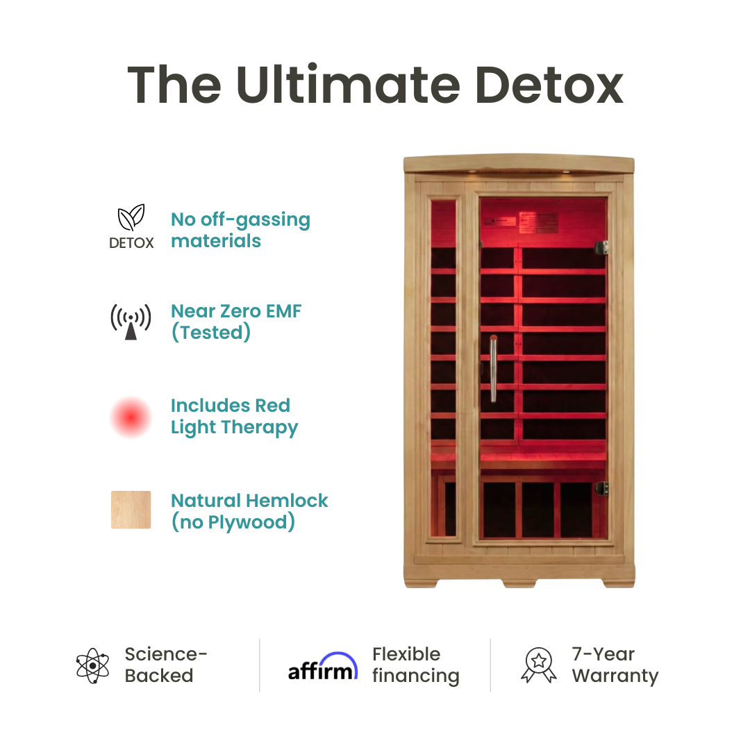 Sparkle Far Infrared Indoor Sauna - 1 Person