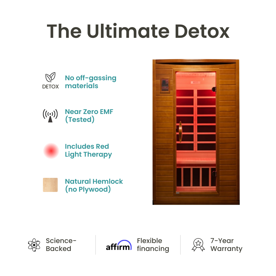 Superb Far Infrared Indoor Sauna - 2 Person