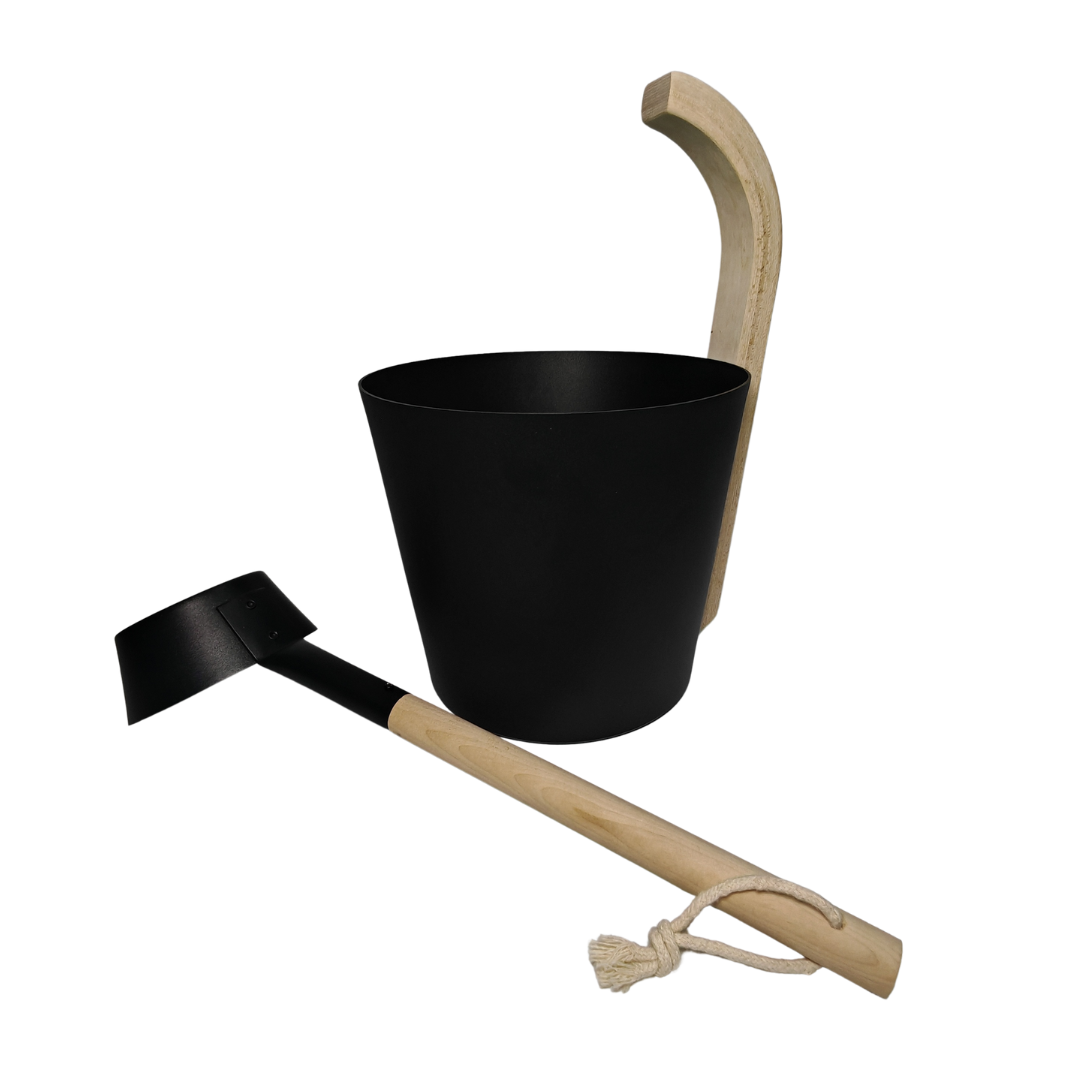 Salus Saunas Bucket, Ladle, & Thermometer