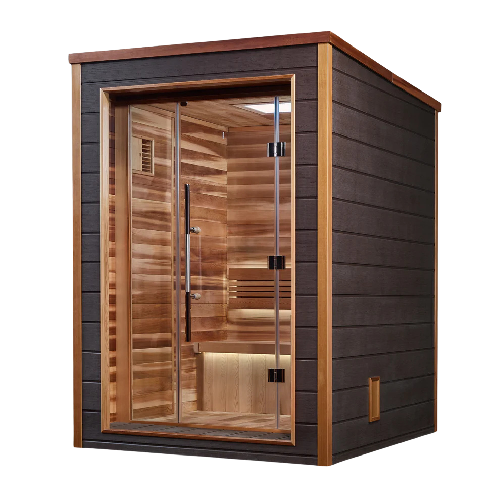 Renew II Traditional Indoor/Outdoor Sauna - 2 Person