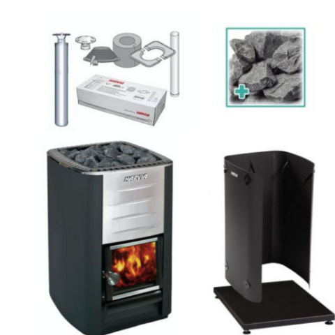 Harvia Burning Stove Sauna Heaters