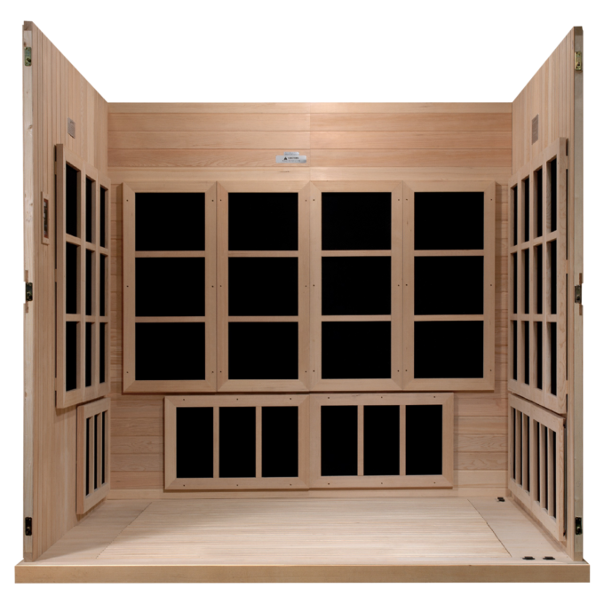 Full wood Interior of Majestic Sauna