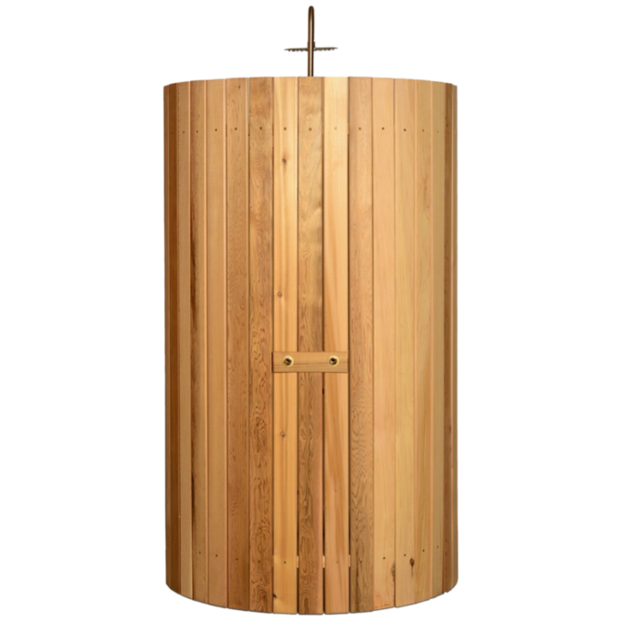 Ellipse Sauna Shower Back