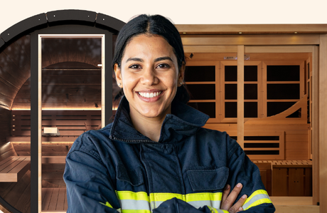 When the Alarm Goes Silent: How Sauna Therapy Supports the Mental Health of Firefighters