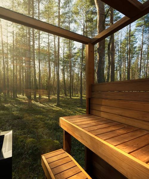 Glass Saunas