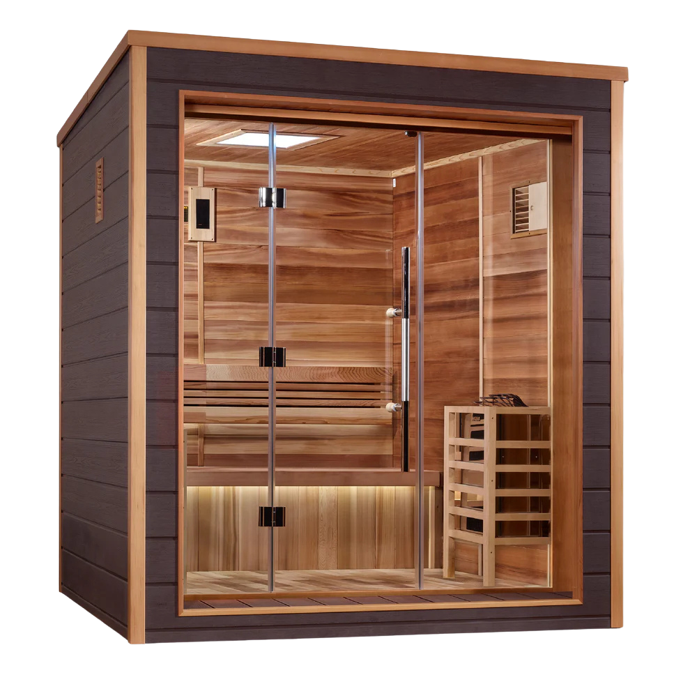 Revive II Traditional Indoor/Outdoor Sauna - 3 Person