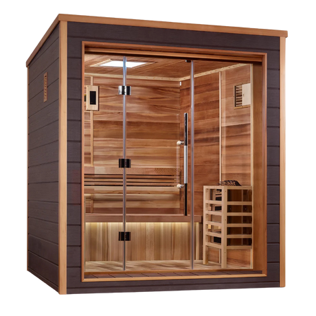 Revive II Traditional Indoor/Outdoor Sauna - 3 Person