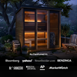 Monarch King Traditional Outdoor Sauna - 4 Person