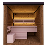 Monarch II Traditional Outdoor Sauna - 3 Person
