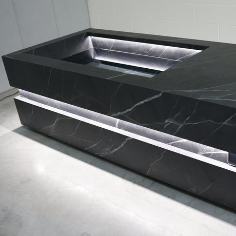 Loki Calacatta Black Cold Plunge