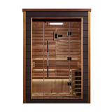 Renew II Traditional Indoor/Outdoor Sauna - 2 Person