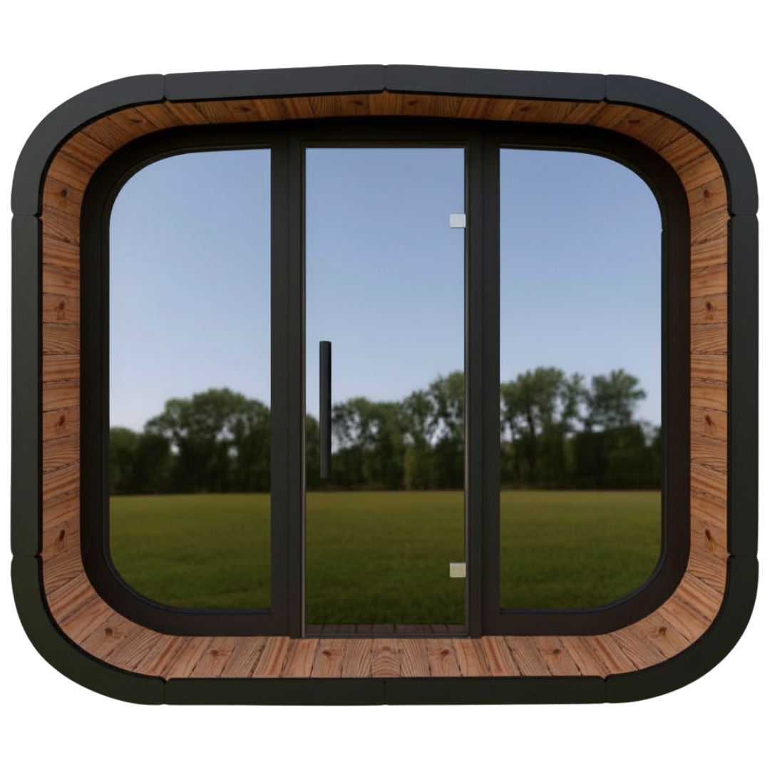 Tuscany II Traditional Outdoor Luxury Sauna - 4 Person