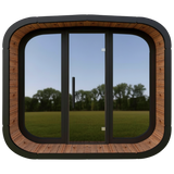 Tuscany II Traditional Outdoor Luxury Sauna - 4 Person
