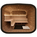 Tuscany II Traditional Outdoor Luxury Sauna - 4 Person