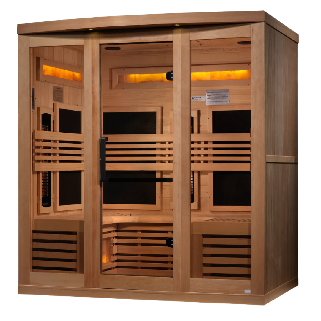 Grand Retreat Full Spectrum Infrared Indoor Sauna - 6 Person