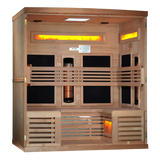 Grand Retreat Full Spectrum Infrared Indoor Sauna - 6 Person
