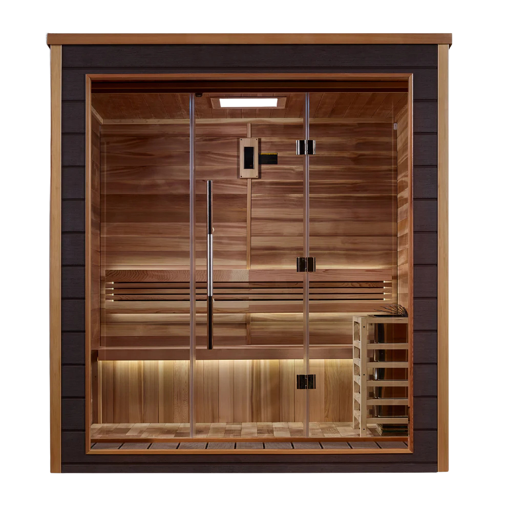 Revive II Traditional Indoor/Outdoor Sauna - 3 Person