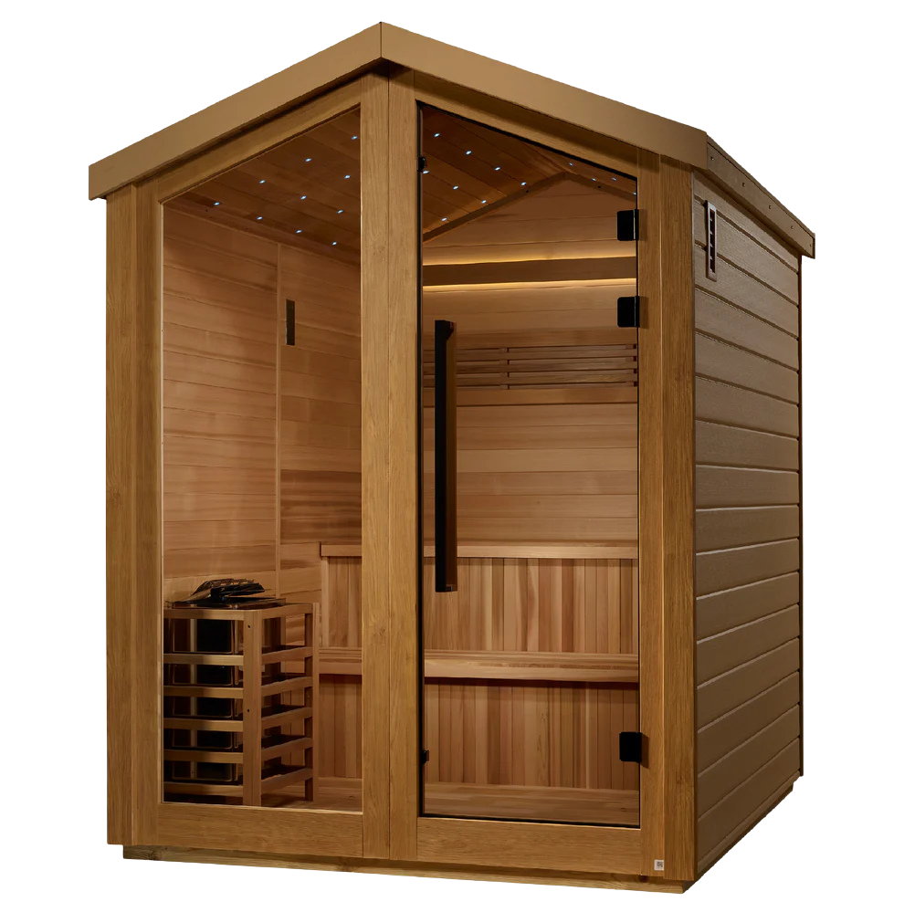 Solara Traditional Outdoor Sauna - 6 Person